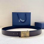Dior Men's 3.5cm Double-sided Belt