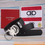 Ferragamo Genuine Leather Men's Belt - Image 3