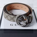 Gucci Classic Printed Pin-Buckle Belt