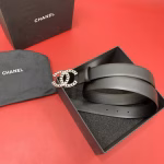 Chanel 24C Women's Double-Sided Cowhide Belt - Image 4