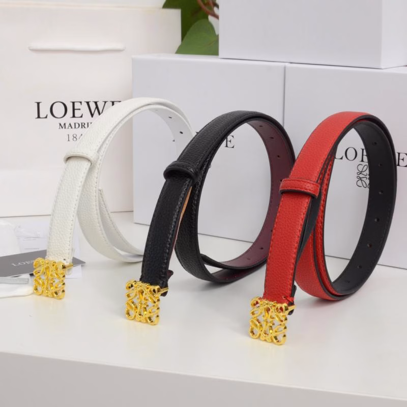 1 Loewe Genuine Leather Women's Belt - Image 1
