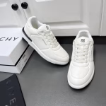 Givenchy Wing Series Low-Top Casual Athletic Sneakers (Black and White Colors) - Image 3
