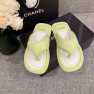 2022 Chanel New Summer "Bread" Flip-Flop Sandals