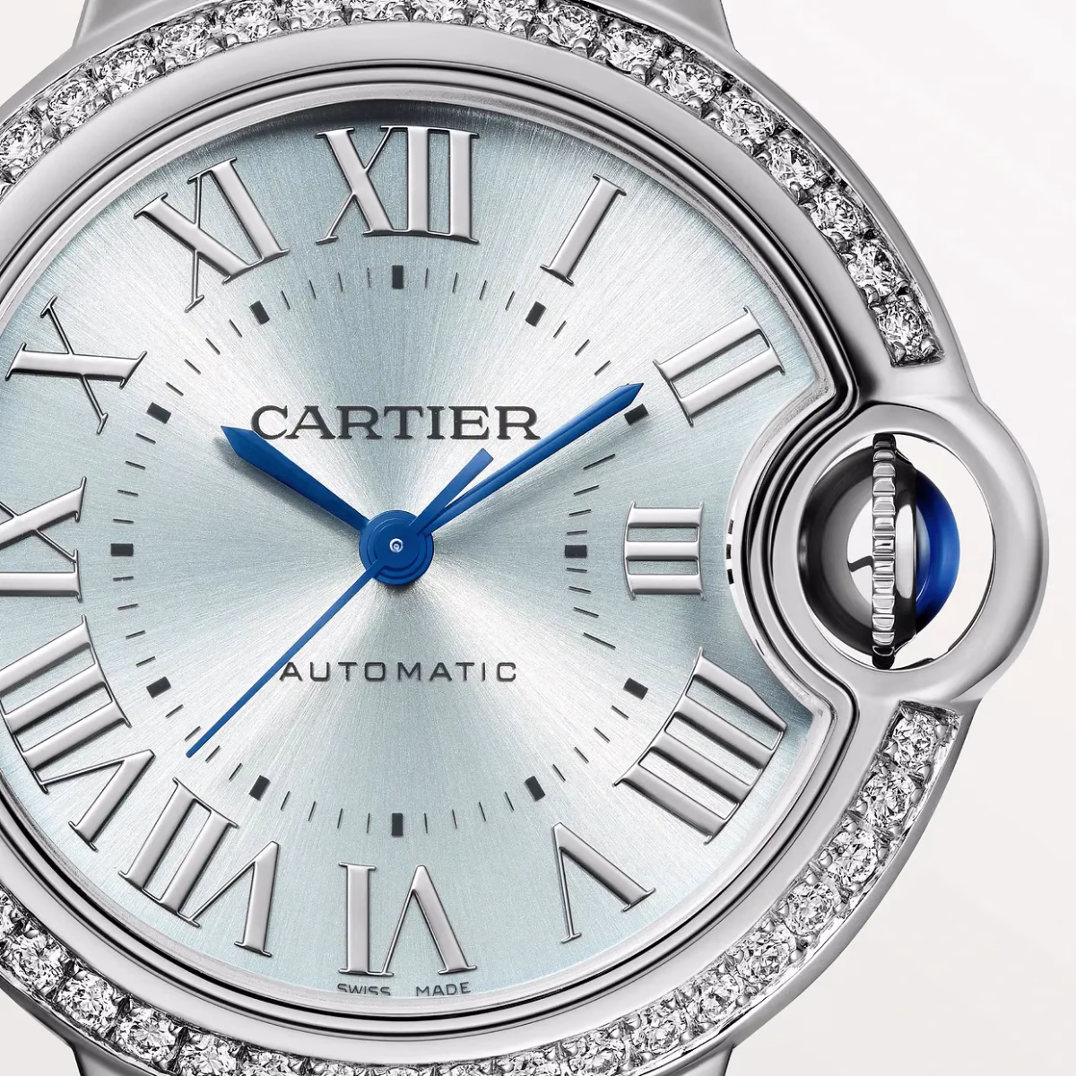 CARTIER Ballon Bleu BLEU Blue Diamond 33 mm W4BB0028 - Image 2
