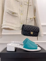 Chanel 2022 Spring/Summer New Double C Resort Slides - Image 9