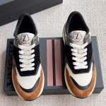 ZEGNA Men's Lapa Calfskin Casual Sneakers