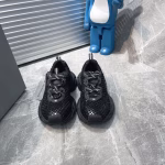 Balenciaga 3XL Generation 10 Trendy Running Shoes with Mesh and Rhinestones