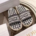 Dior 2022 Spring/Summer New Platform Embroidered Sandals