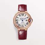 Cartier Ballon Bleu Bleu 18K Rose Gold Diamond 33mm WJBB0033