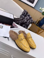 Gucci Fur Slippers - Image 5