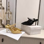 Jimmy Choo Exclusive Diamond Chain High-Heeled Shoes - Image 6