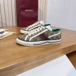GUCCI 2024 Latest Classic 1977 Low-Top Canvas Shoes