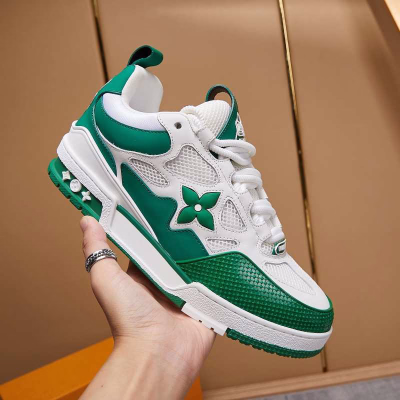 1 LV Louis Vuitton Couple's Skate Shoes - Image 1