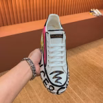 Dolce & Gabbana Graffiti Men's Skate Shoes