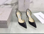 Jimmy Choo Early Spring Handcrafted Rhinestone Elegant High-Heeled Shoes - Image 2