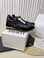 LOEWE Platform Color-Block German Training Sneakers / Retro Running-Inspired Sneakers / White Sneakers - Image 6