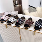LV 2022 Spring-Summer New Arrival – The Latest Counter Version Down Slippers