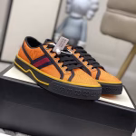 Disney x Gucci collaborative collection runway-style sneakers