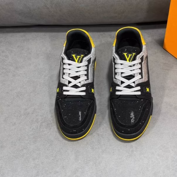 1 LV (Louis Vuitton) cutting-edge new men's basketball shoes - Image 1