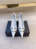 Balenciaga 2025 Classic Studded Pointed-Toe High Heels - Image 9
