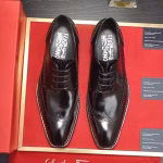Ferragamo formal men's leather shoes