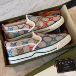 Gucci Tennis 1977 Series Couples' GG Sports Canvas Shoes
