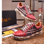 BURBERRY men's casual shoes made of South African ostrich leather