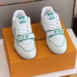 LV Louis Vuitton Trainer sneakers - top-tier couple's style