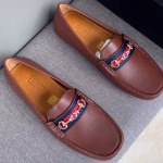 Gucci's new counter-style handcrafted men's driving shoes/bean shoes