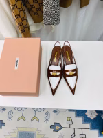 Miu Miu 2022 Spring-Summer Runway Penny Kitten Heels - Image 5