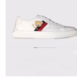 GUCCI Fine Pattern Casual White Sneakers