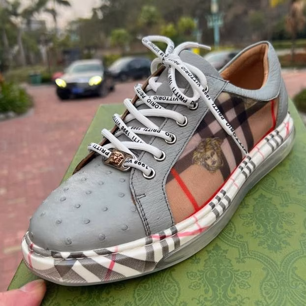 1 Pure original Versace Medusa handcrafted shoes - Image 1