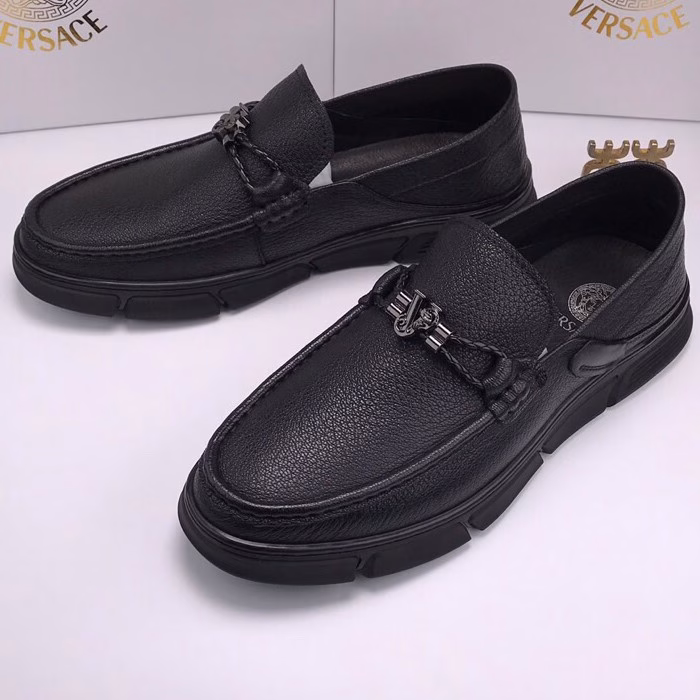1 Versace ultra-soft deerskin casual shoes with soft sole and soft surface - Image 1