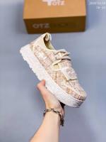 Spring New Arrival: Knitted Velcro "Ugly Shoes" – Harajuku-style Low-top Chunky-toe Sneakers - Image 3