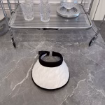 Alexander Wang New Airy Cloud Bubble Gauze Visor Hat