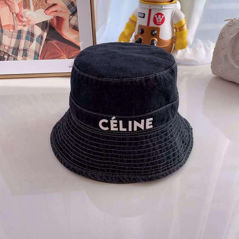 1 Celine New Denim Bucket Hat - Image 1