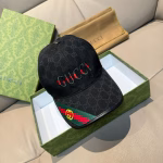 Gucci New Style Original-Grade Baseball Cap with Double G Web