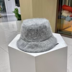Fendi 2023 Autumn & Winter New Style Thickened Warm Bucket Hat - Image 7