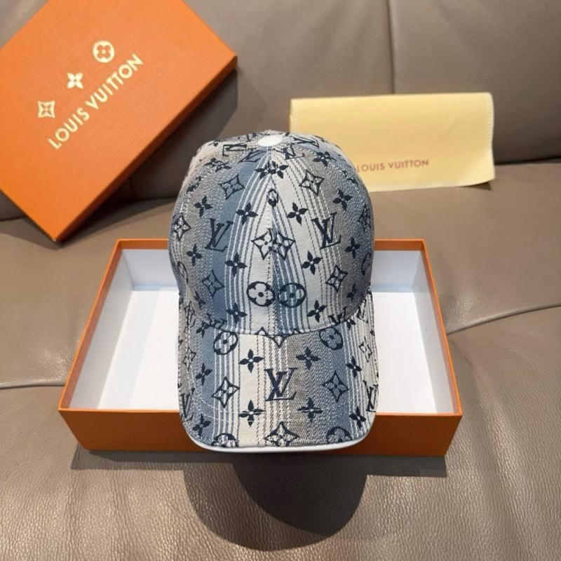 1 LV High-Quality Gradient Jacquard Baseball Cap - Image 1