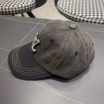 LV Louis Vuitton 2024 Pre-Spring New Denim Baseball Cap - Image 5