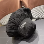 LV Spring/Summer Korean-Style Bubble Sand Bow Bucket Hat - Image 6