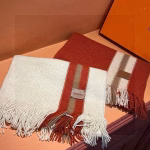 GUCCI High-End Cashmere Knit Scarf (Unisex)