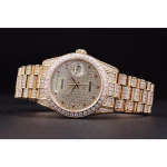 Superclone Rolex Day-Date 37mm Diamond Dial 621615 - Image 7