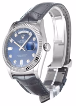 Replica Rolex Day-Date 36mm Blue Dial 118139 - Image 3