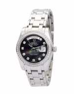 Replica Rolex Day-Date 36mm Black Dial 118346 - Image 2