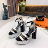 2021 Latest Platform LV Runway High-Heel Shoes