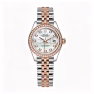 Rolex Datejust 279381RBR Everose Gold Sundust With Diamond Dial Replica