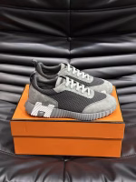 Hermès Bouncing Men's Casual Sports Sneakers - Image 3