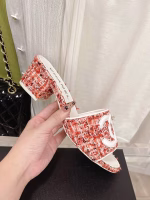 Chanel Counter Purchasing-Agent Level New Version Tweed Slippers - Image 9