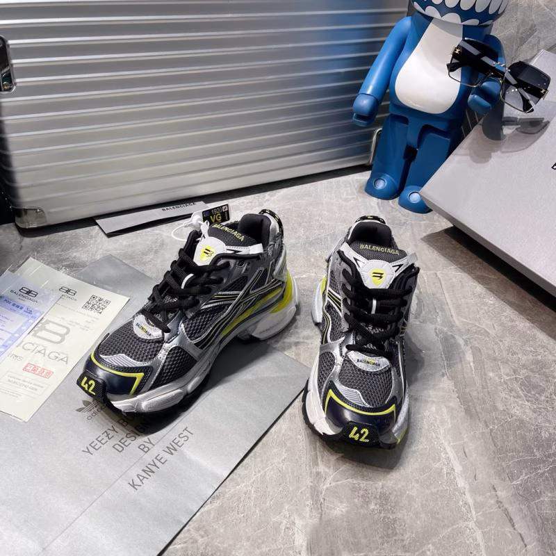 2 Balenciaga 7.5th Generation x Kith Retro Trail Running Chunky Sneakers - Image 1